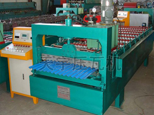 850水波紋彩鋼瓦設備